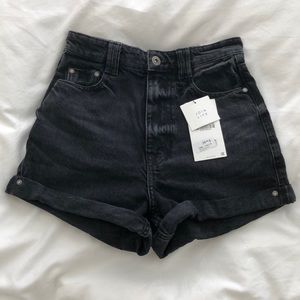 Zara Mom fit denim shorts